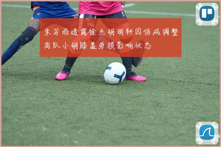 朱芳雨透露徐杰胡明轩因伤病调整离队小胡膝盖劳损影响状态